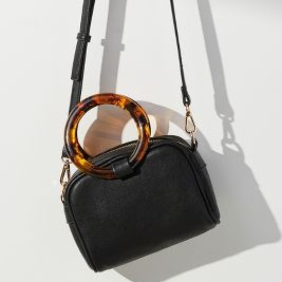 Anthropologie Handbags - NEW Anthropologie Lucite-Handle Mini Crossbody Bag
